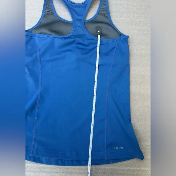 Nike Dri-FIT Racerback Athletic Tank Top – Women’s Large – Blue - Picture 4 of 5
